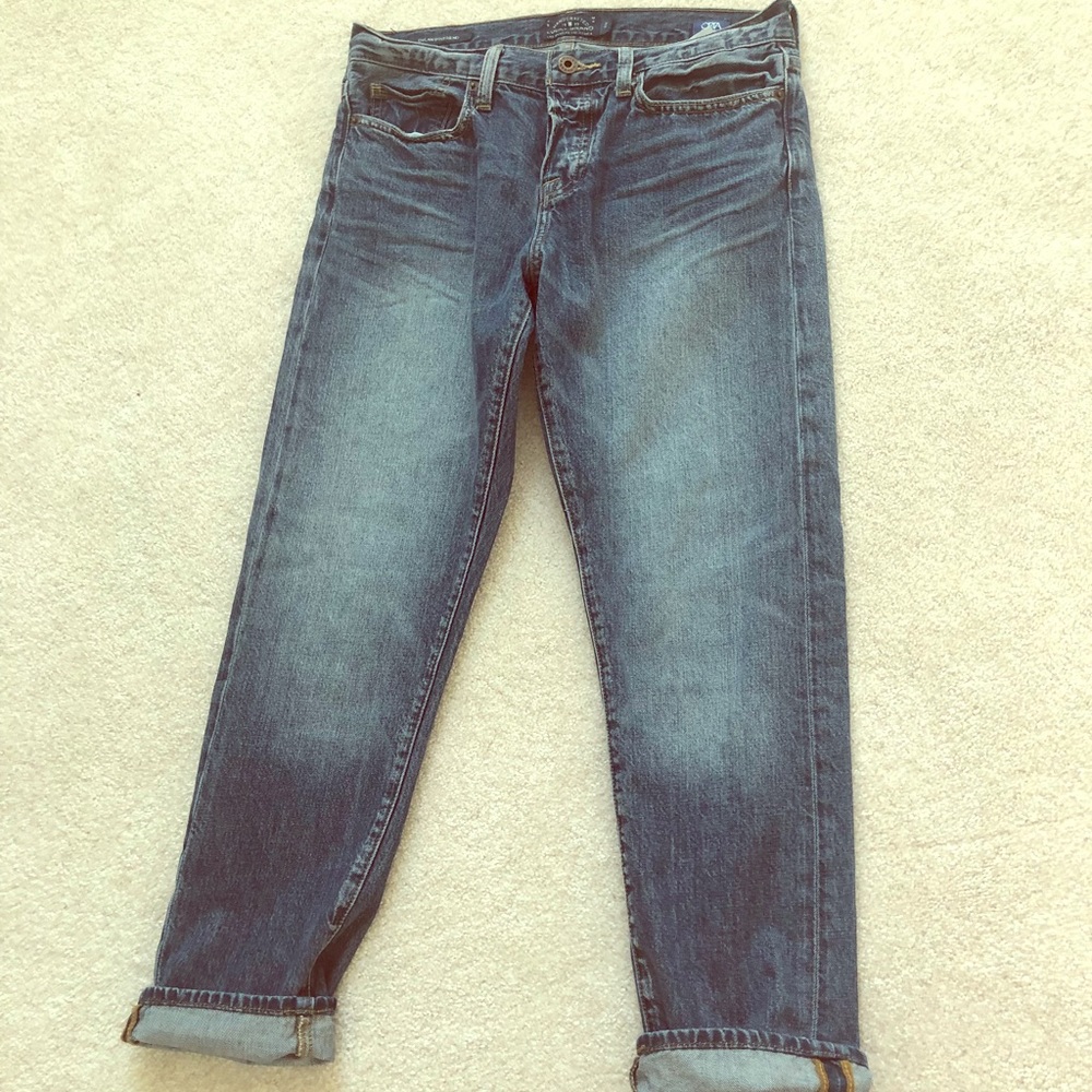 Boyfriend fit lucky brand jeans